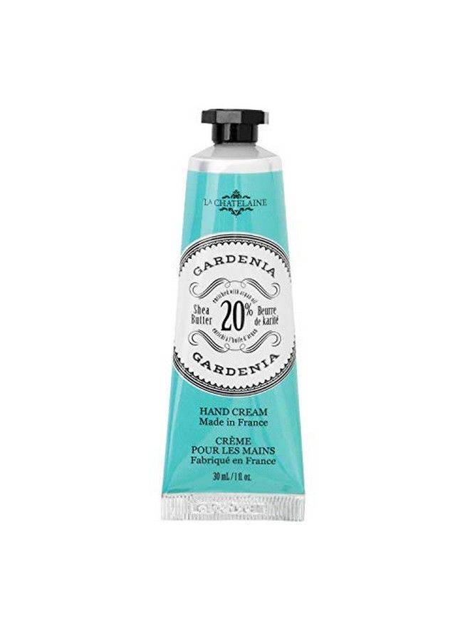 20% Shea Butter Hand Cream Organic Argan Oil Travel Size 1 Oz Moisturizing Nourishing Repairing Extra Rich Hand Lotion Nongreasy French Hand Therapy Paraben Free Gardenia