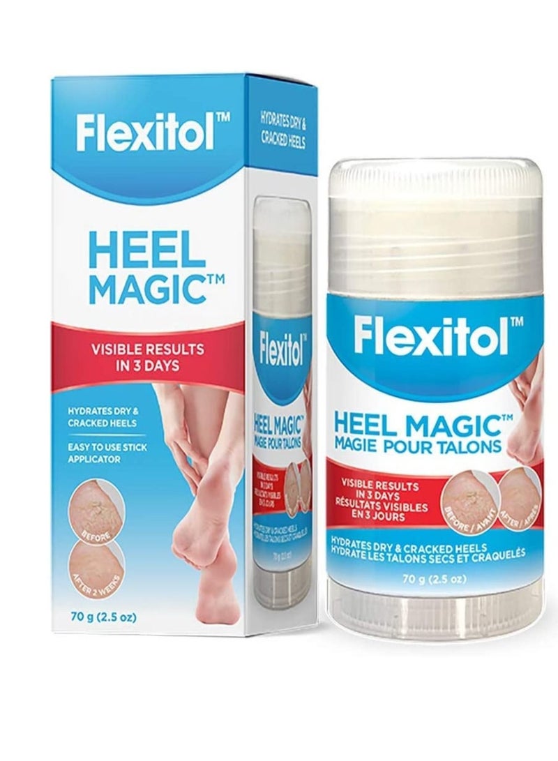 Heel Magic For Dry Skin or Rough Heels with Shea Butter  Vitamin E 2.5 Ounce