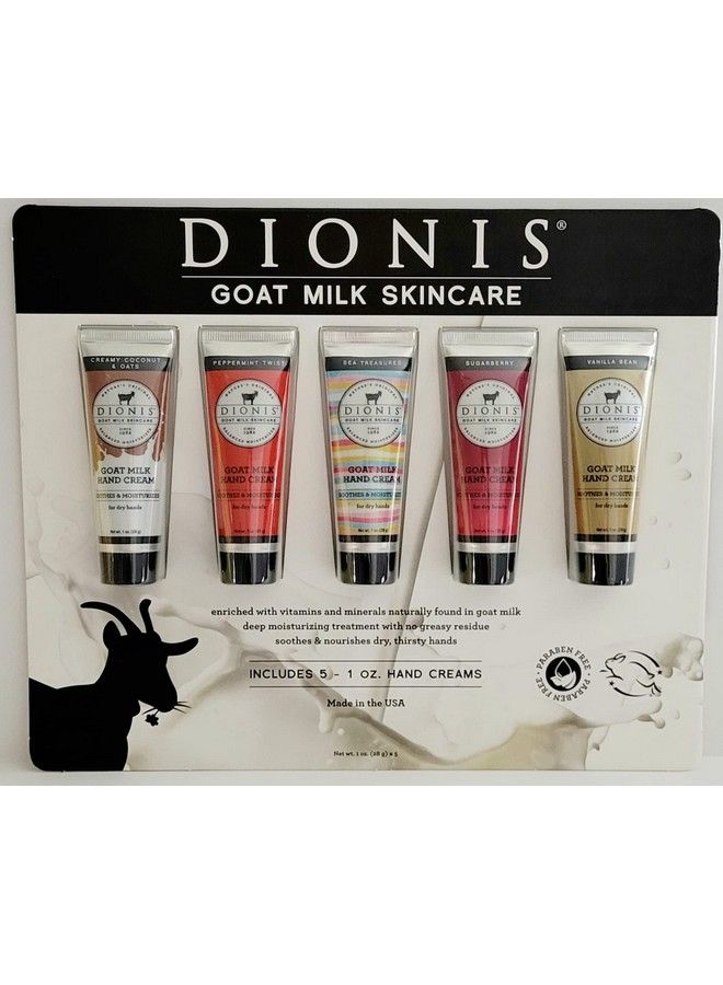 Goat Milk Hand Cream 1.0 Oz 5Pack