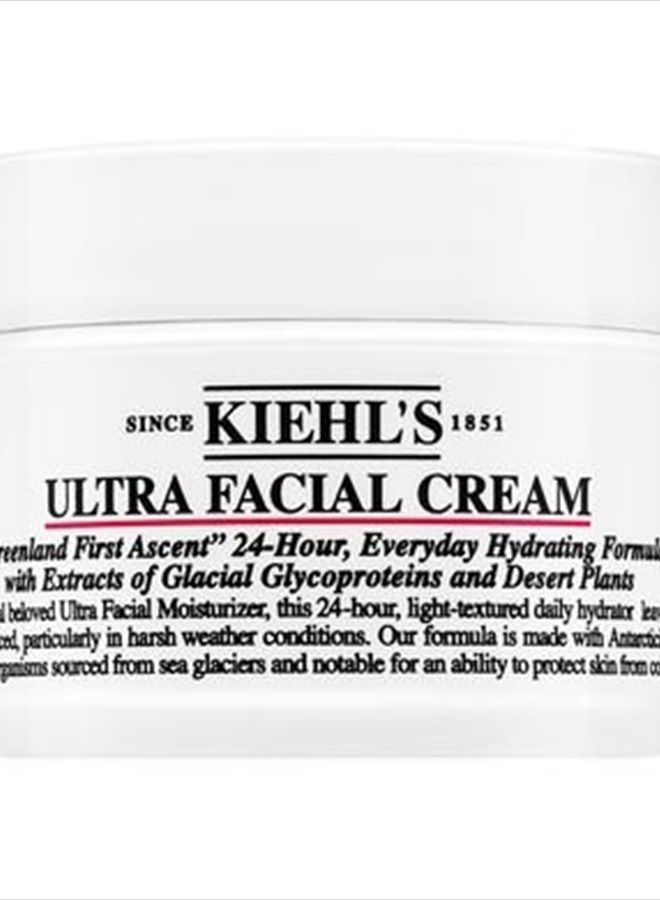 Ultra Facial Cream for Unisex, 1.7 Oz