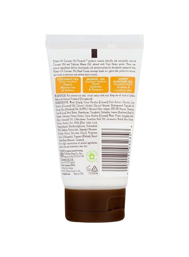 Palmers Coconut/Oil Hand Cream 2.1 Oz,Pack of 3