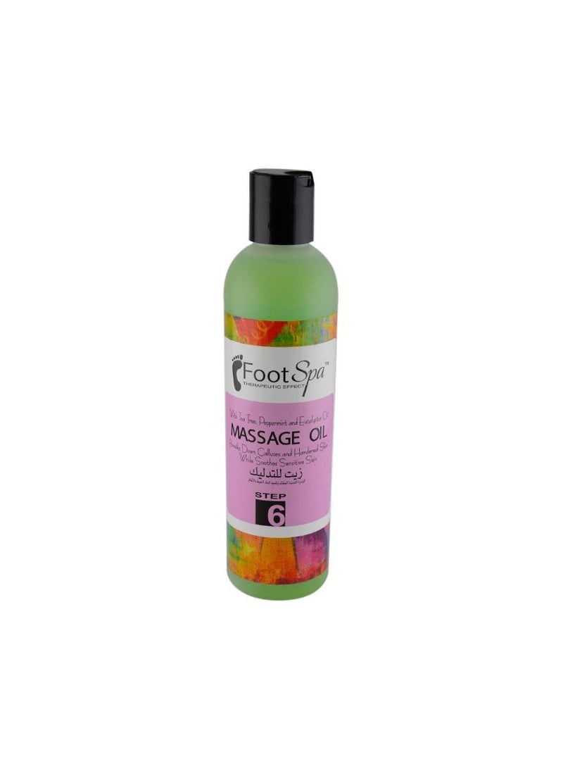 Foot Spa Massage Oil Tea Tree Peppermint And Eucalyptus Oil 236 Ml