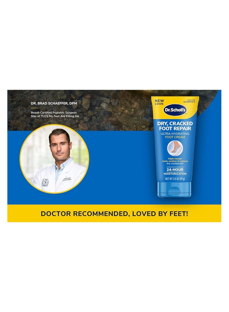 Dry Cracked Foot Repair Ultra-Hydrating Foot Cream 99 G