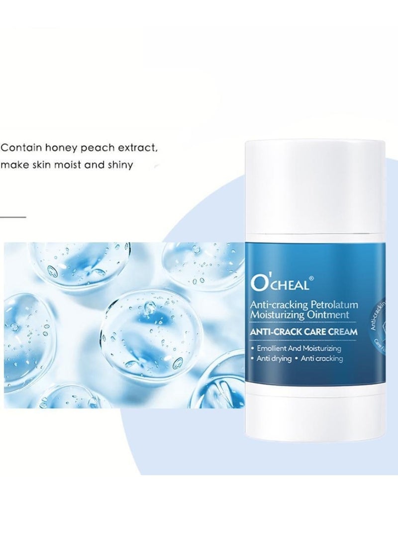 Anti Cracking Petrolatum Moisturizing Ointment Anti Drying Anti Crack Care Cream for Foot Hand and Lips Cracked Repair Body Cream Cracked Feet Cream Repair and Softens Skin Moisturizer 40g