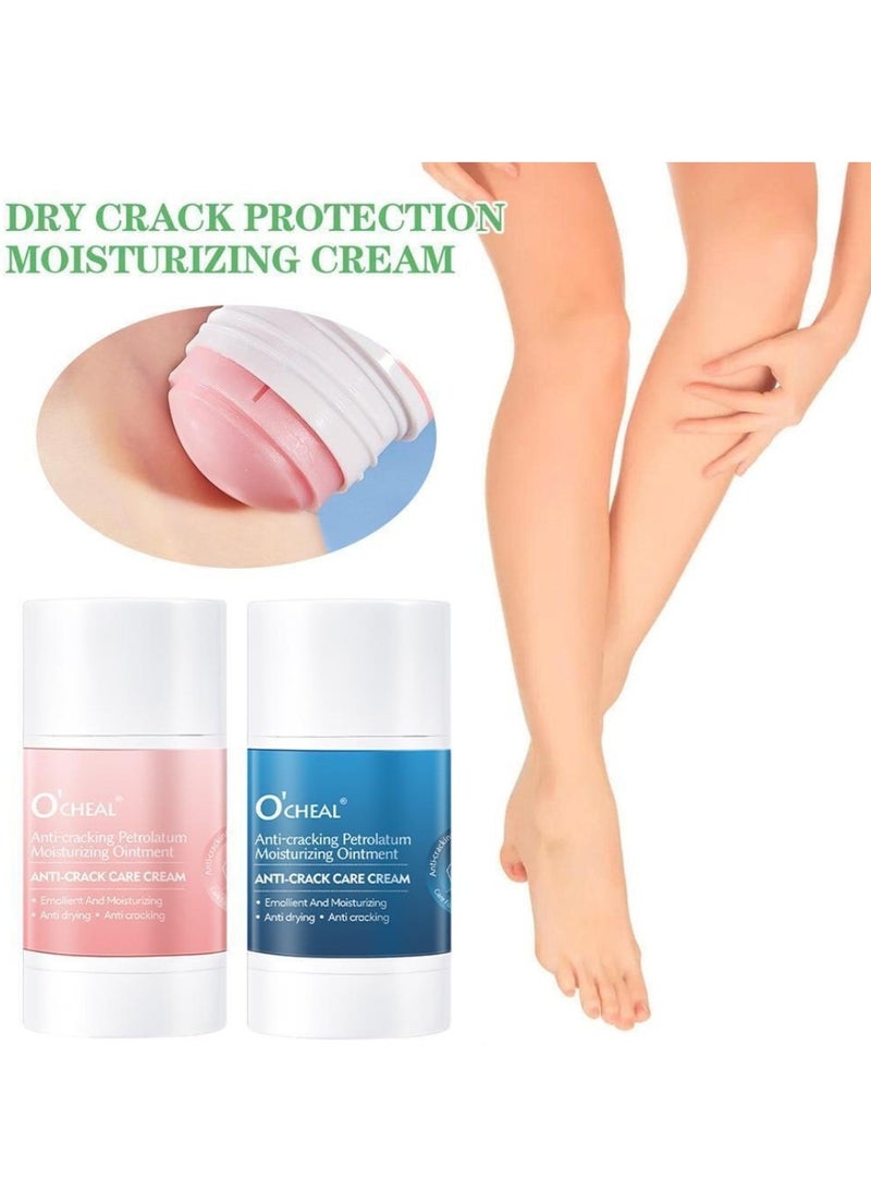 Anti Cracking Petrolatum Moisturizing Ointment Anti Drying Anti Crack Care Cream for Foot Hand and Lips Cracked Repair Body Cream Cracked Feet Cream Repair and Softens Skin Moisturizer 40g