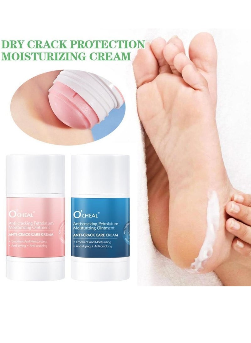 Anti Cracking Petrolatum Moisturizing Ointment Anti Drying Anti Crack Care Cream for Foot Hand and Lips Cracked Repair Body Cream Cracked Feet Cream Repair and Softens Skin Moisturizer 40g