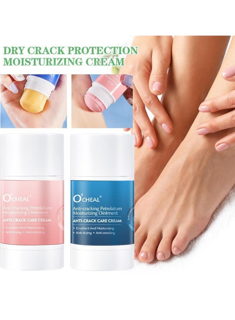 Anti Cracking Petrolatum Moisturizing Ointment Anti Drying Anti Crack Care Cream for Foot Hand and Lips Cracked Repair Body Cream Cracked Feet Cream Repair and Softens Skin Moisturizer 40g