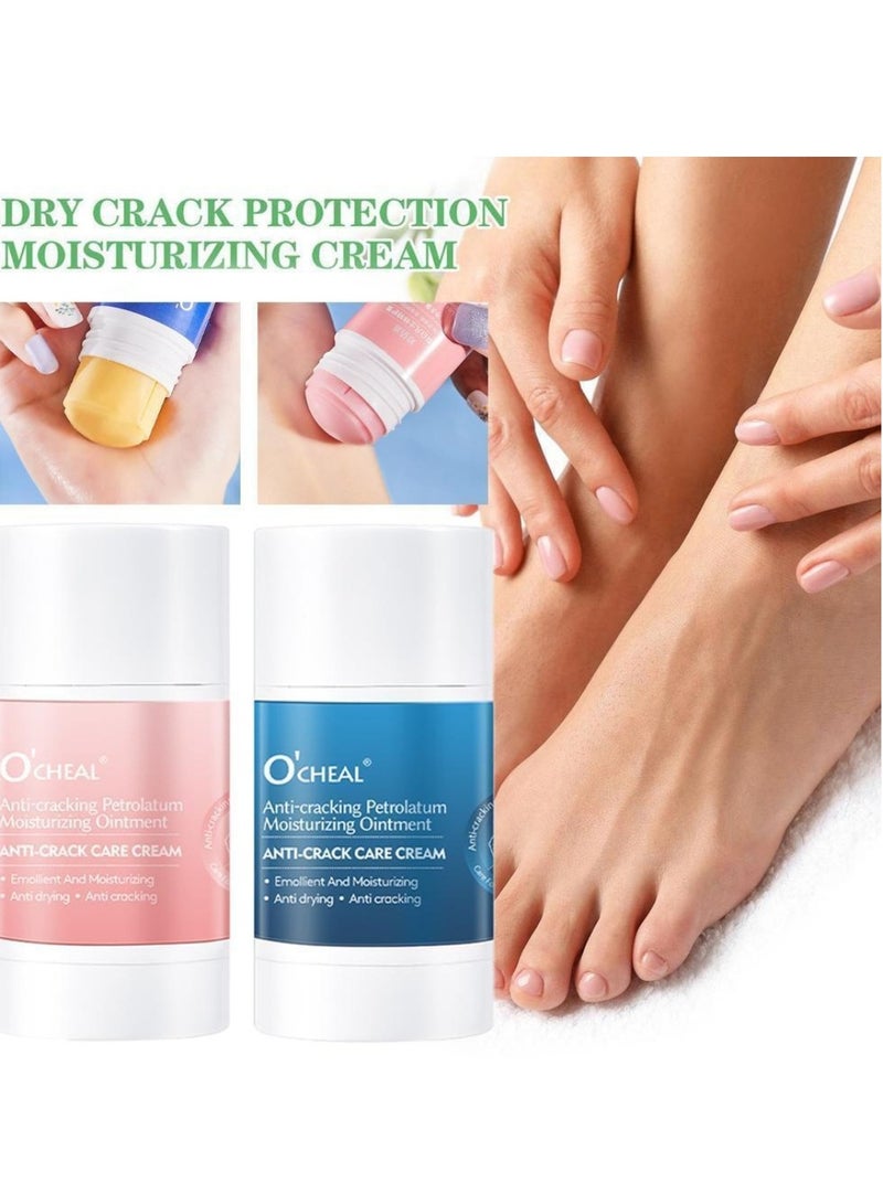 Anti Cracking Petrolatum Moisturizing Ointment Anti Drying Anti Crack Care Cream for Foot Hand and Lips Cracked Repair Body Cream Cracked Feet Cream Repair and Softens Skin Moisturizer 40g
