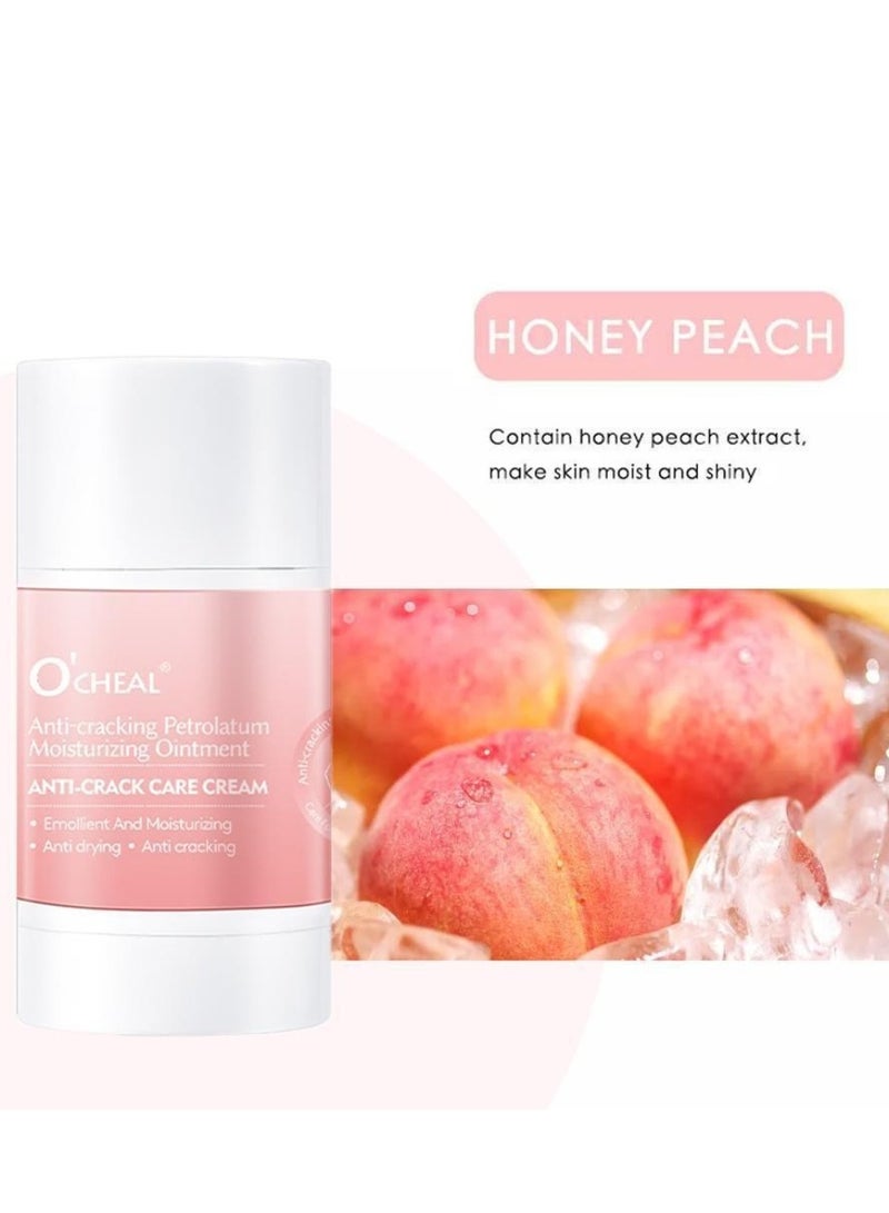 Anti Cracking Petrolatum Moisturizing Ointment Anti Drying Anti Crack Care Cream for Foot Hand and Lips Cracked Repair Body Cream Cracked Feet Cream Repair and Softens Skin Moisturizer 40g