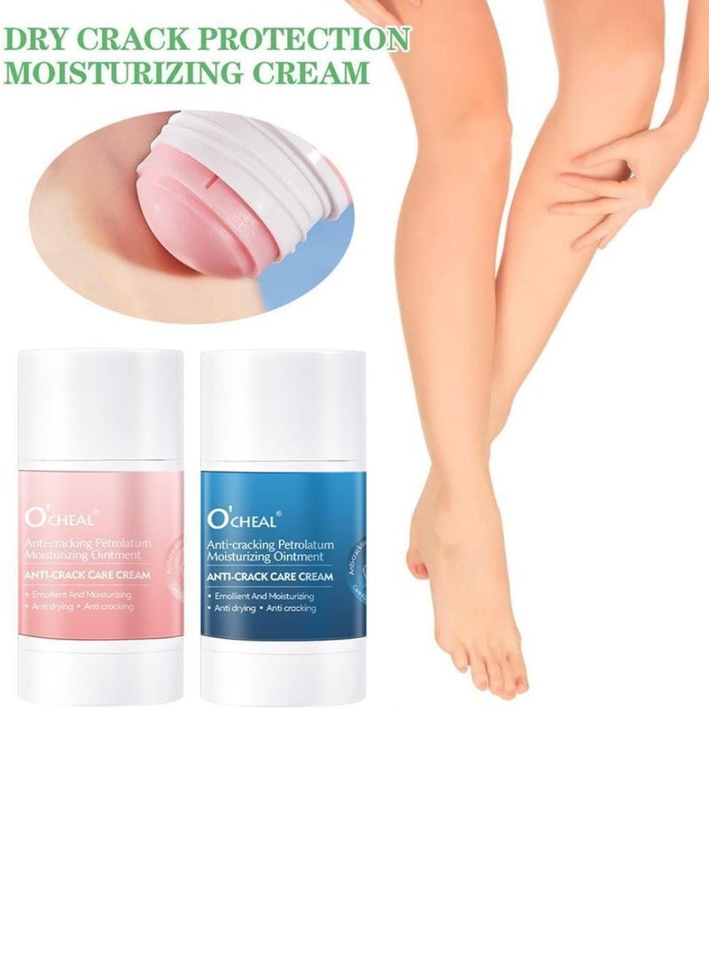 Anti Cracking Petrolatum Moisturizing Ointment Anti Drying Anti Crack Care Cream for Foot Hand and Lips Cracked Repair Body Cream Cracked Feet Cream Repair and Softens Skin Moisturizer 40g