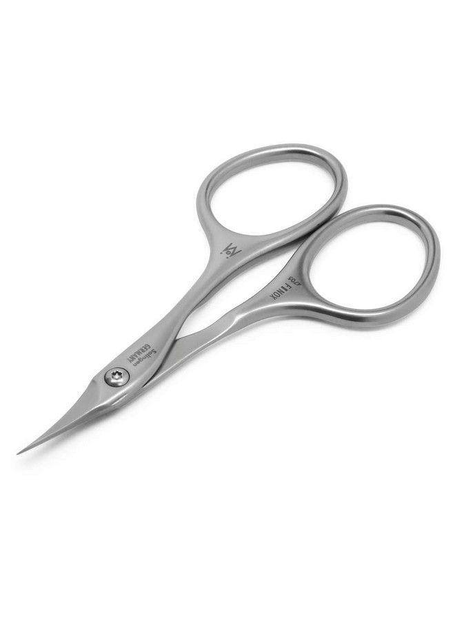 Tower Point Cuticle Scissors Finox Stainless Steel Professional Manicure Tools In Leather Case Ethically Made In Solingen Germany 4705