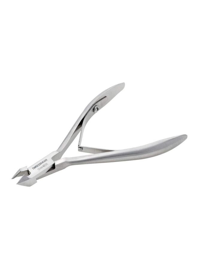 Rockhard Stainless Cuticle Nipper Silver