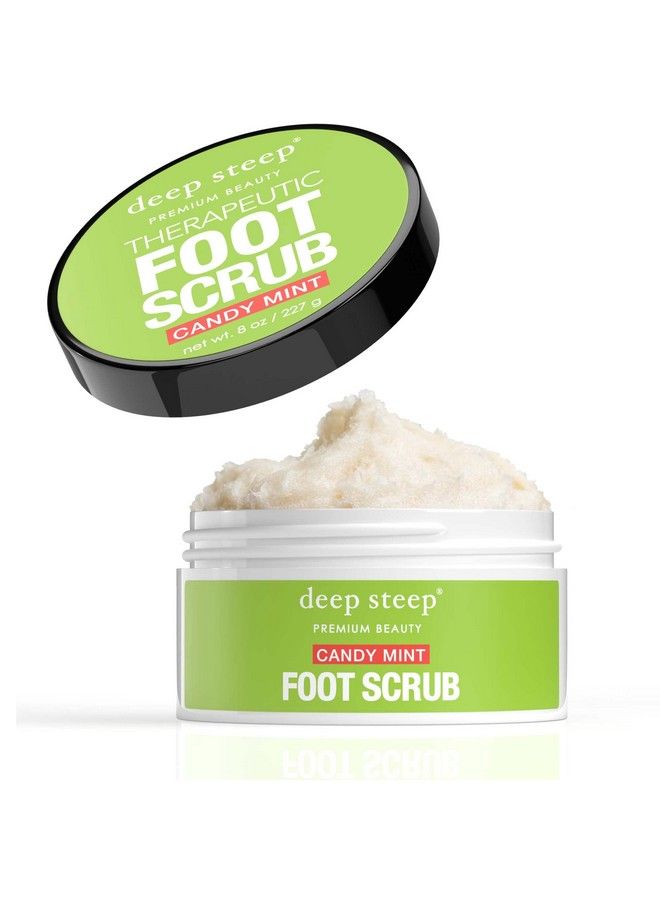 Natural Candy Mint Therapeutic Foot Scrub 8 Ounce