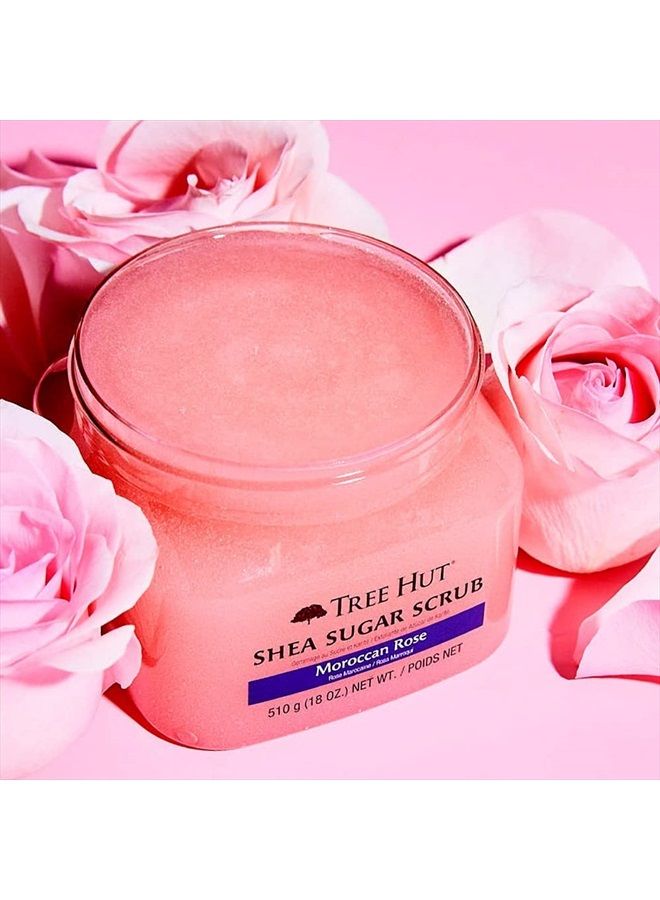 Moroccan Rose Shea Sugar Scrub
