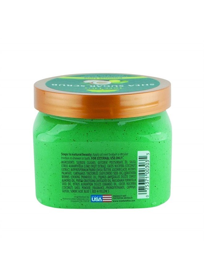 Shea Sugar Body Scrub Coconut Lime 18 oz