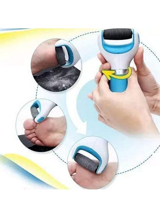 Foot Scrubber For Dead Skin Tools For Feet Foot Scrubber For Women And Girls Callus Remover For Feet Electronic Smooth And Soft Feet Scrubber Cracked Heels Removermulticolour