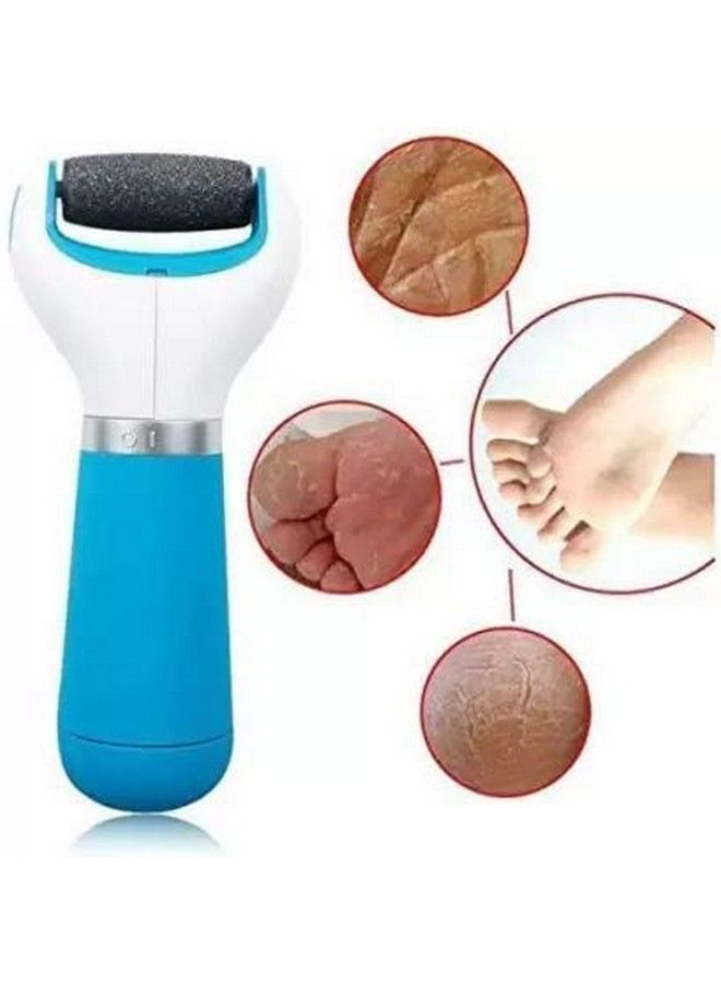 Foot Scrubber For Dead Skin Tools For Feet Foot Scrubber For Women And Girls Callus Remover For Feet Electronic Smooth And Soft Feet Scrubber Cracked Heels Removermulticolour