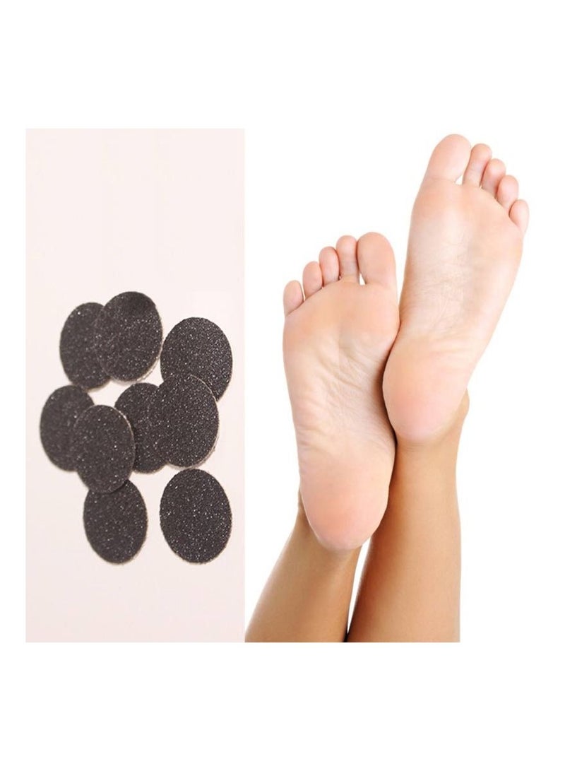 Foot Sanding Paper Disposable Foot Sanding Paper Discs Pad for Electric Foot File Grinding Pedicure Tool 50pcs