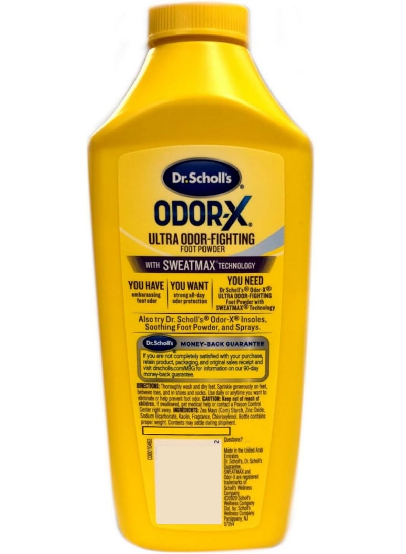 Odorx All Day Foot Powder 177 G