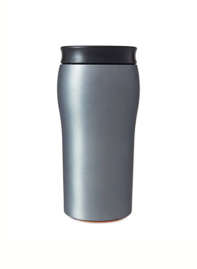 Mighty Mug | The Untippable Mug | Grips When Hit, Lifts for Sips | Insulated Stainless Steel Tumbler | Cupholder Friendly | Gifts for Women Men All | Leakproof | 4 Hours Hot / 24 Cold | 12oz | Charcoal Matte | 1959D Charcoal Matte 9x9x22.5cm