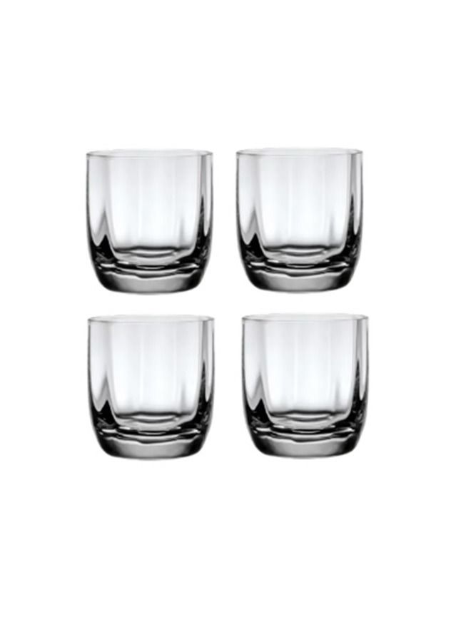 4-Piece Rose Gardern water glass