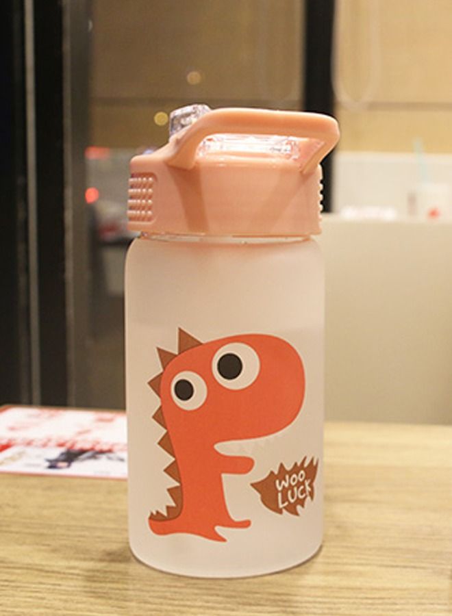 350ml Cute Creative Cups Portable Colorful Drinkware Glass Water Bottle