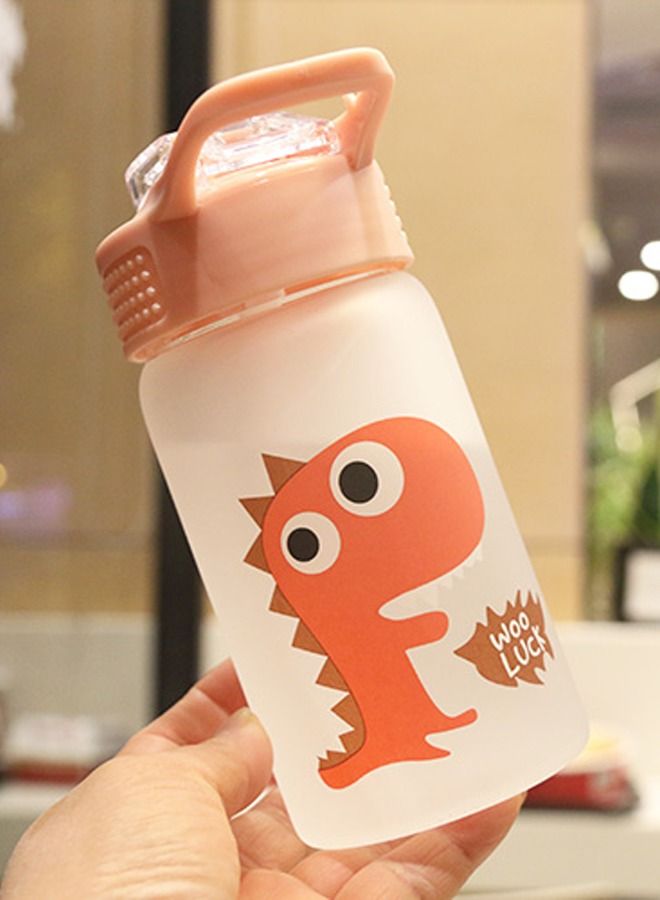 350ml Cute Creative Cups Portable Colorful Drinkware Glass Water Bottle