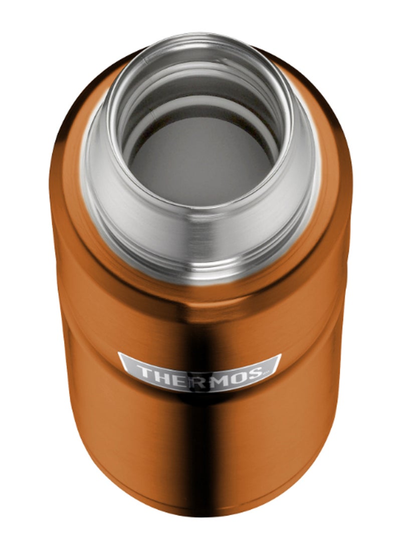 Vacuum Insulated Flask Brown/Silver 470ml