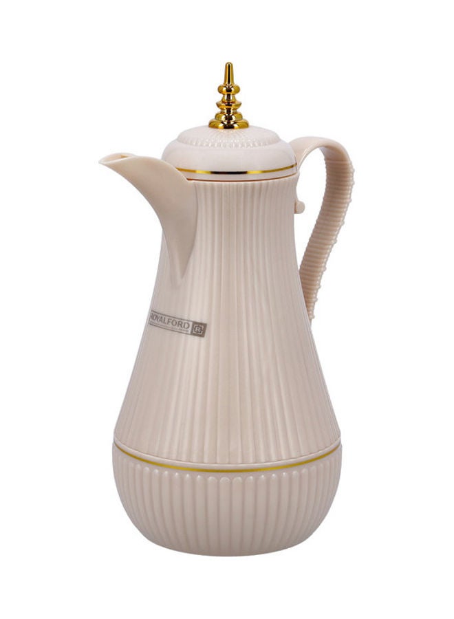 Daaria Double Wall Vacuum Flask Beige 1Liters