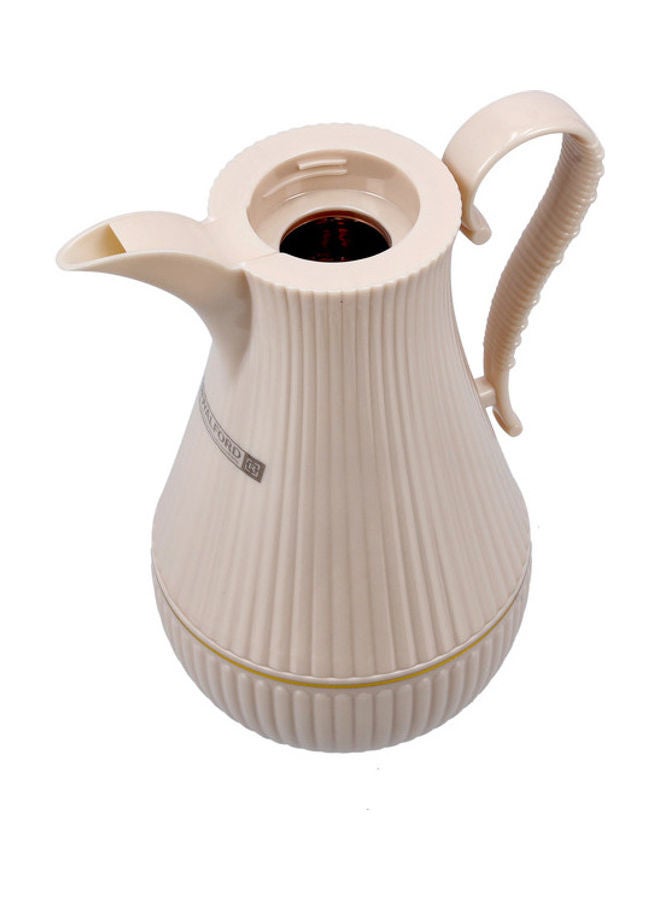 Daaria Double Wall Vacuum Flask Beige 1Liters