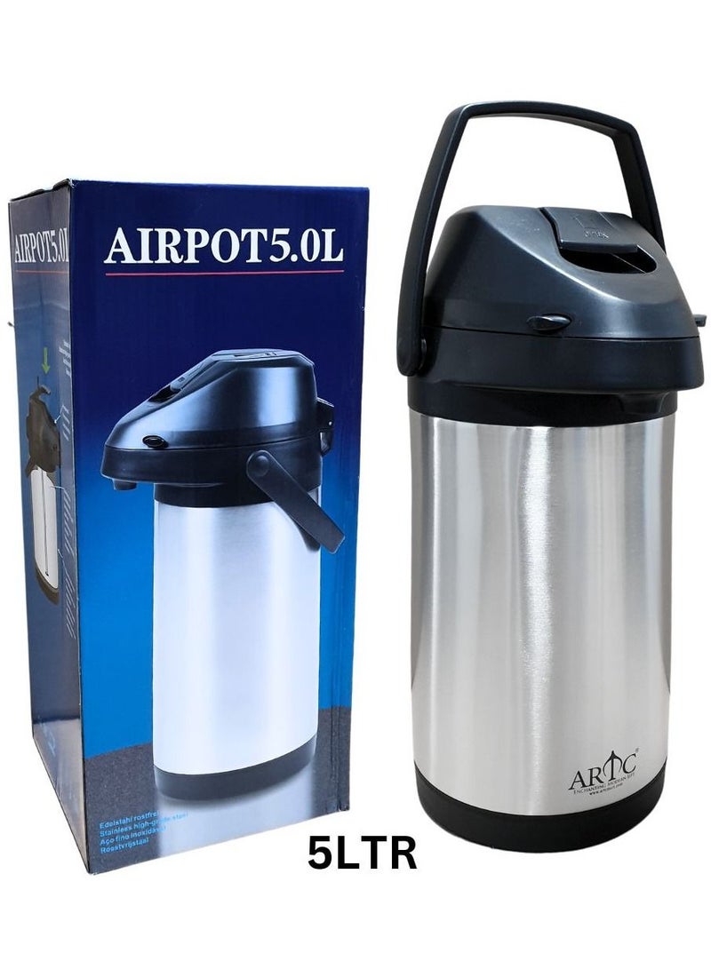 ARTC Durable Heat Preservation Insulation Thermal Jug  and Airpot Vacuum Flask for Kids and Adults 4L Home Kitchen Use