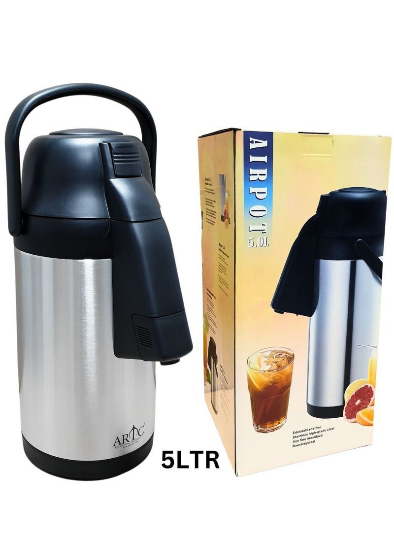 ARTC HTH Durable Heat Preservation Insulation Thermal Jug  and Airpot Vacuum Flask for Kids and Adults 4L Home Kitchen Use