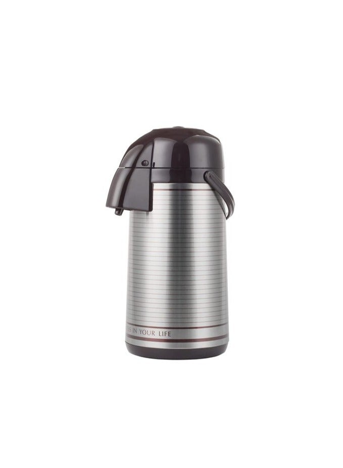 Vacuum Airpot Thermos Jug Push Air Vacuum Flask 3.5L