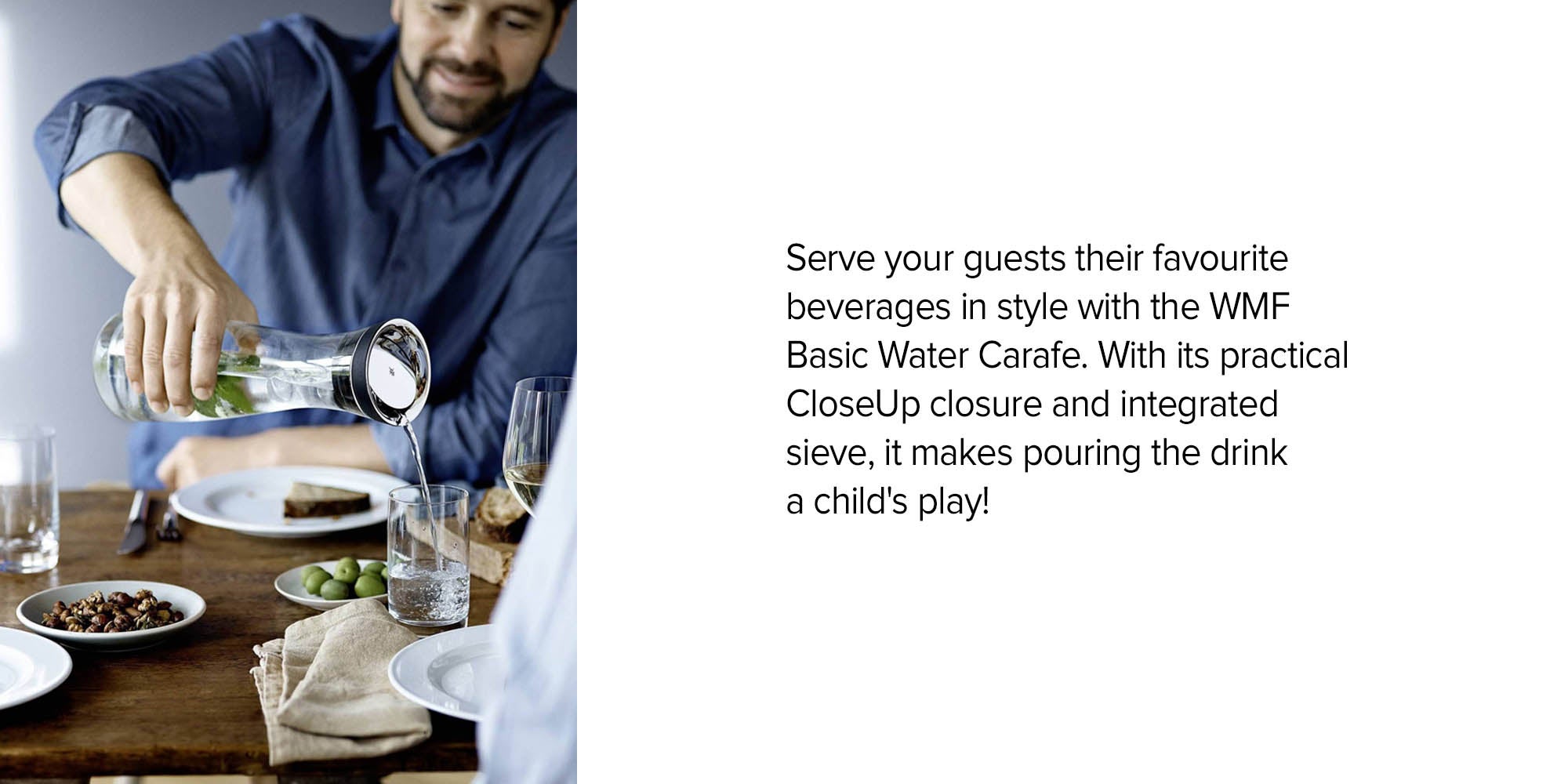 Basic Water Carafe Clear