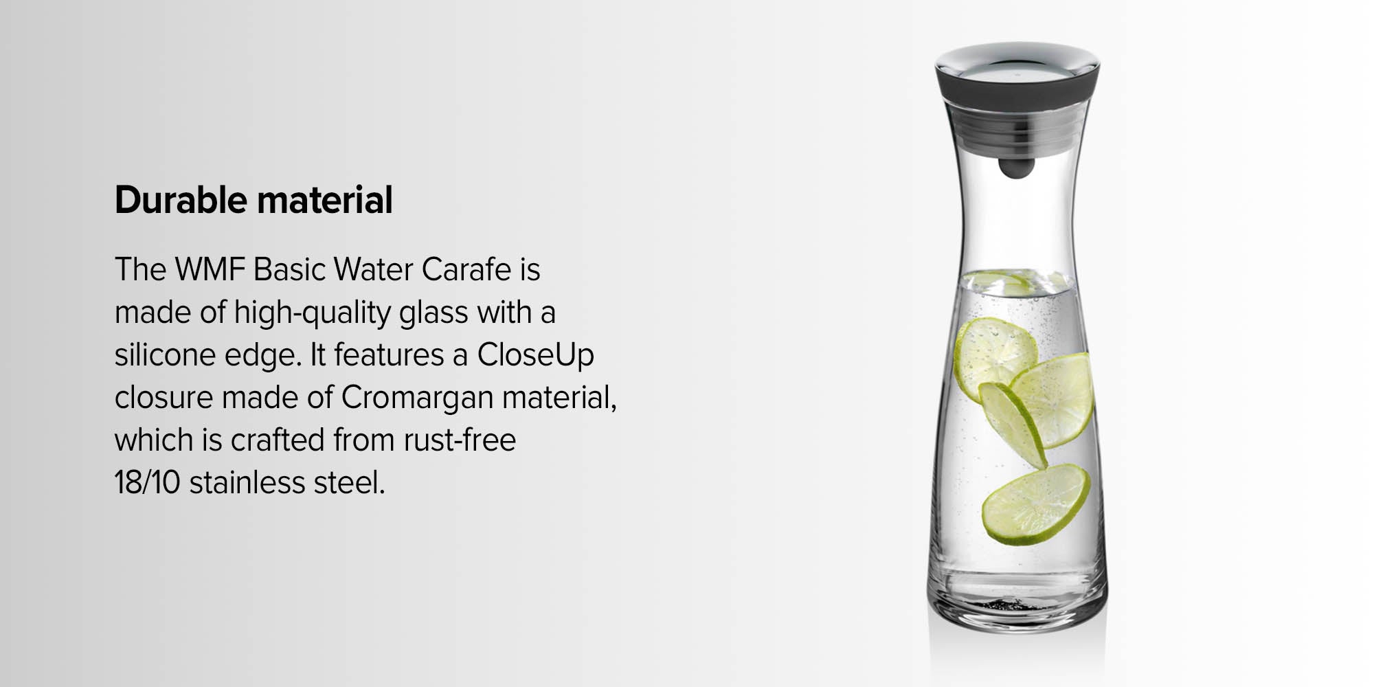 Basic Water Carafe Clear
