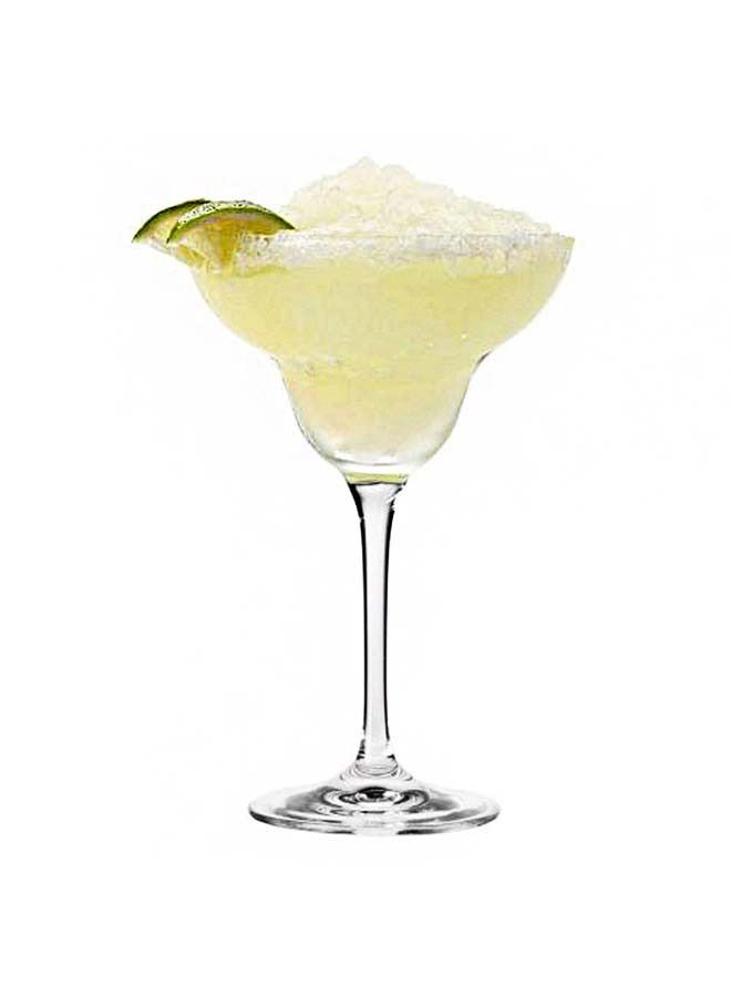 Krosno Margarita Cocktail Glasses | Set of 6 | 270 ML | Large Coupe Cocktail Glasses | Perfect for Home, Restaurants and Parties | Dishwasher Safe