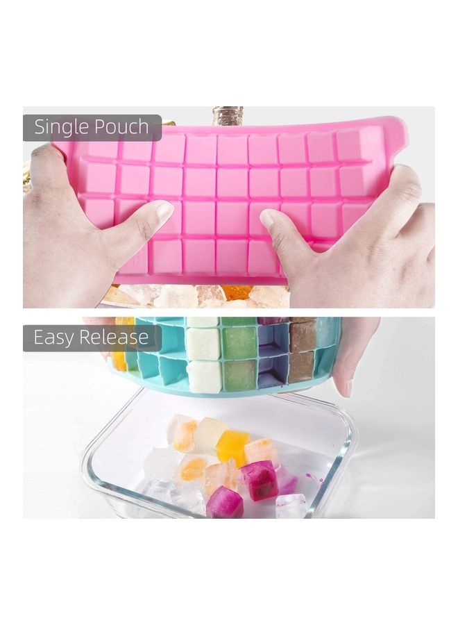 Ice Cube Trays With Lids B115 Multicolour