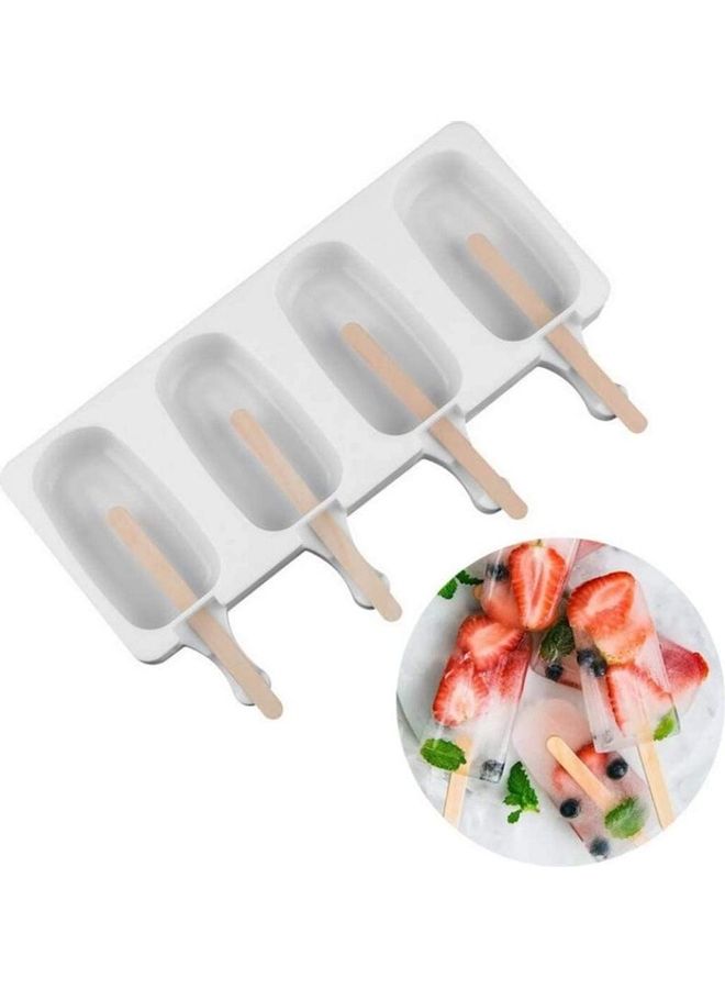 Ice Cream Mold B107 White