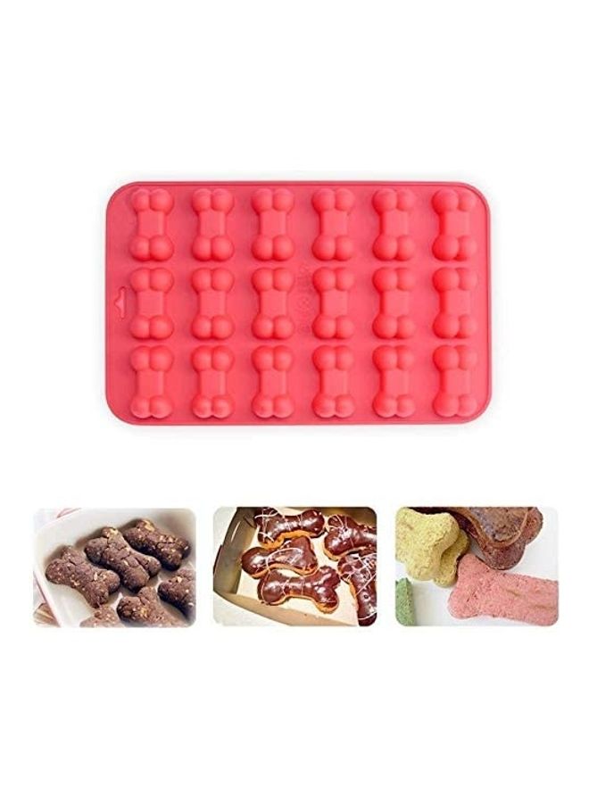 Puppy Dog Paw And Bone Mold B109 Multicolour