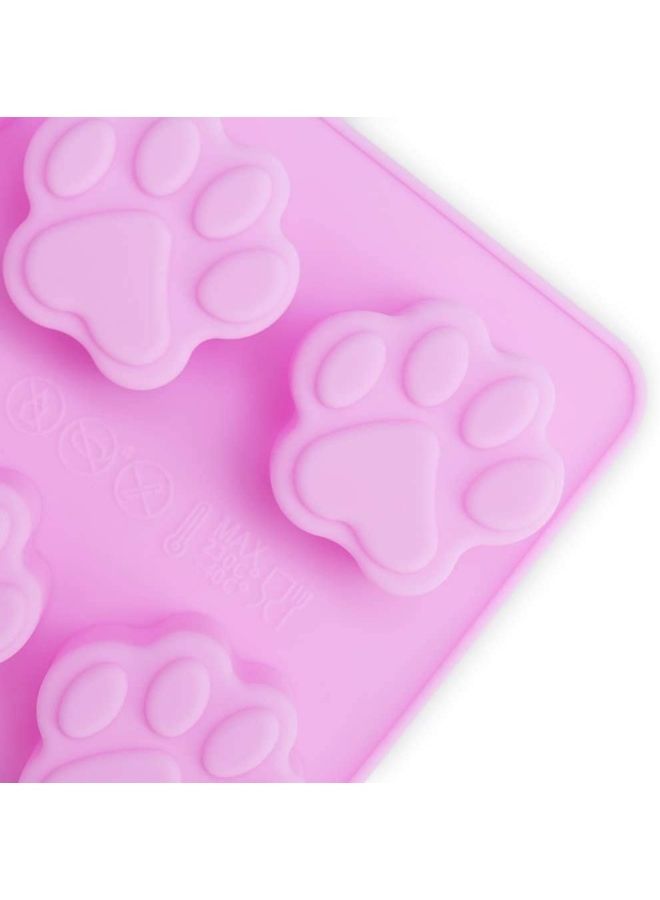 Puppy Dog Paw And Bone Mold B109 Multicolour