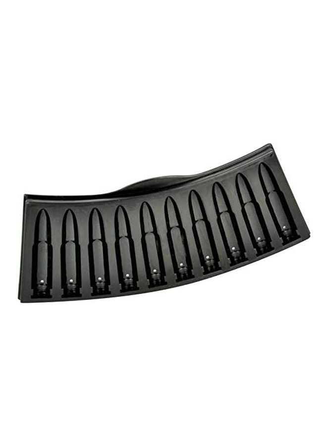 Bullets Shaped Ice Cube Mould Tray B227 Black