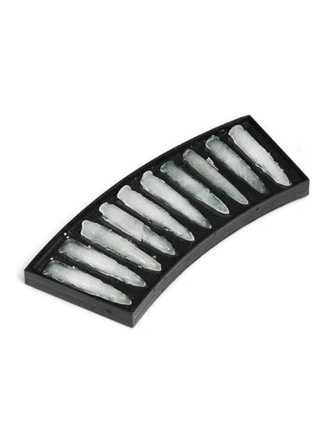 Bullets Shaped Ice Cube Mould Tray B227 Black