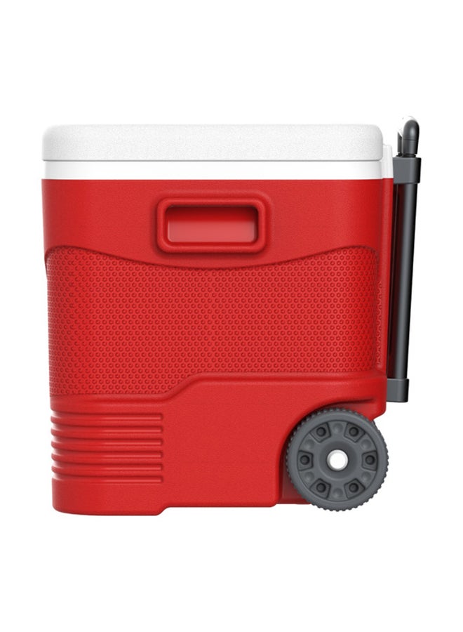 Keepcold Trolley Icebox With Wheels Red 45.0Liters