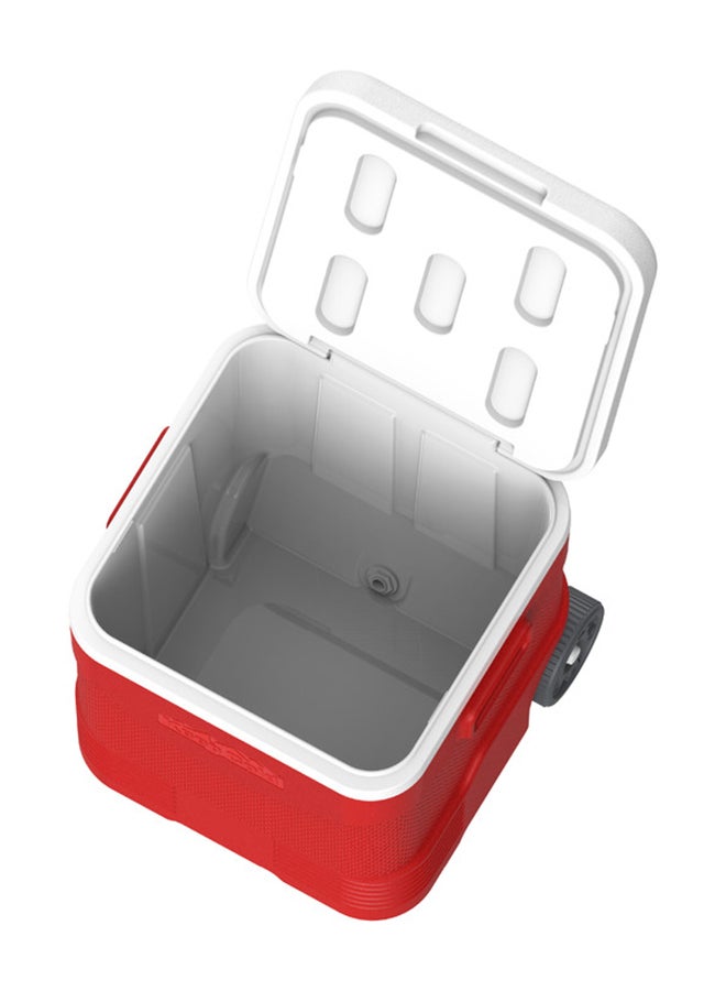 Keepcold Trolley Icebox With Wheels Red 45.0Liters