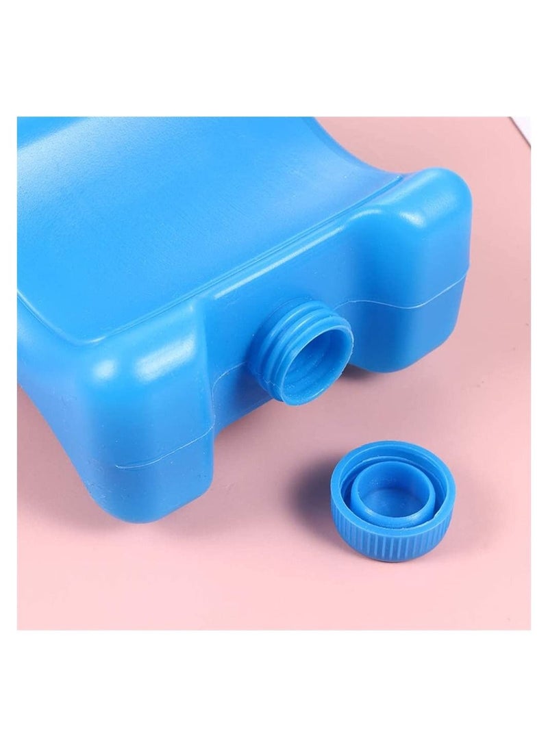 2Pcs Ice Pack for Seafood Preservation Food Preservation Beverage Refrigeration Wavy Outline Keeps Milk Fresh Long Lasting Reusable Cool Packs for Camping Picnic