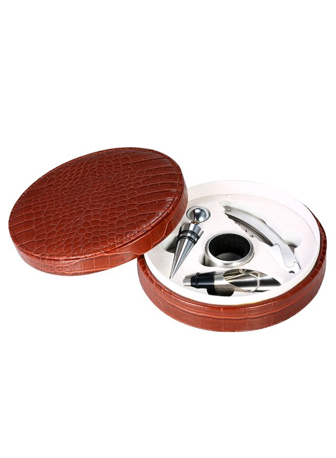 4-Piece Bottle Opener Set Silver