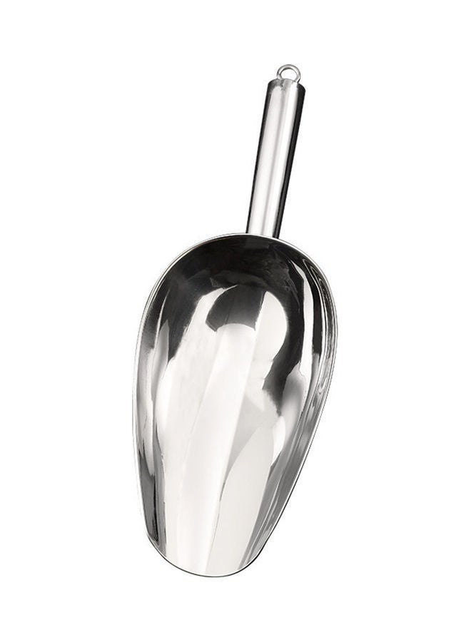 Ice Cube Shovel One-Piece Cast 304 Stainless Steel With Rust Proof Silver 29*7.2*10.5cm