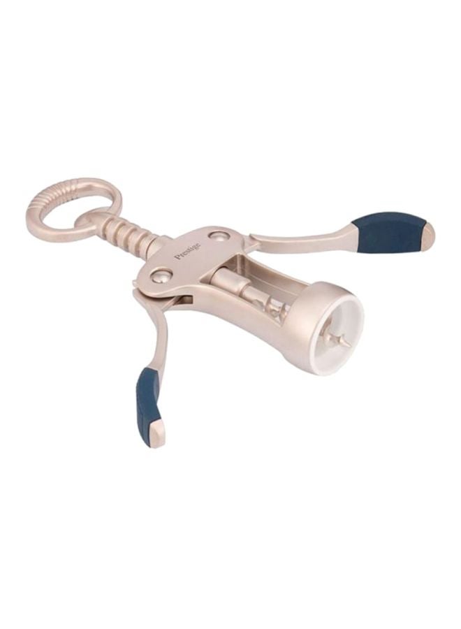 Heavy Corkscrew Silver/Blue