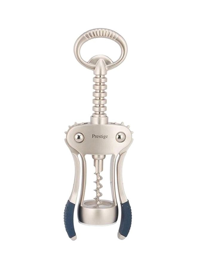Heavy Corkscrew Silver/Blue