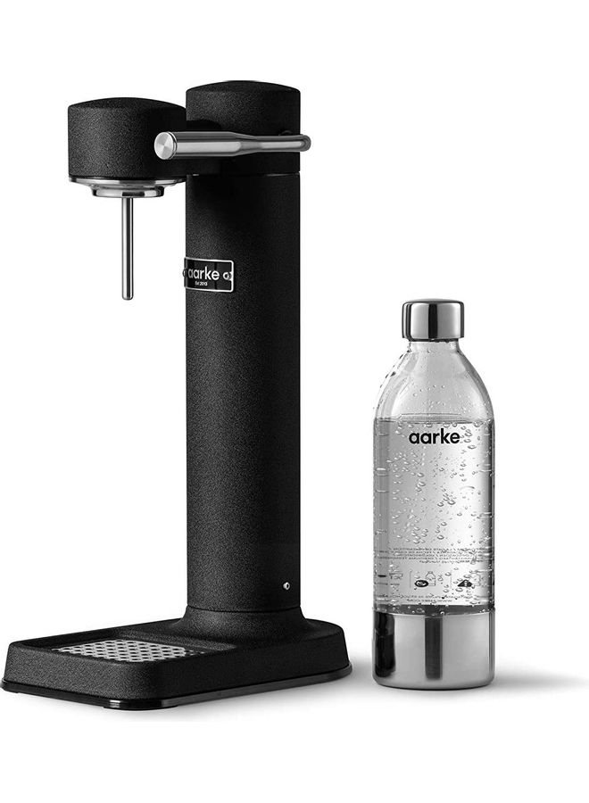 Carbonator/Sparkling Water Maker with Bottle Black